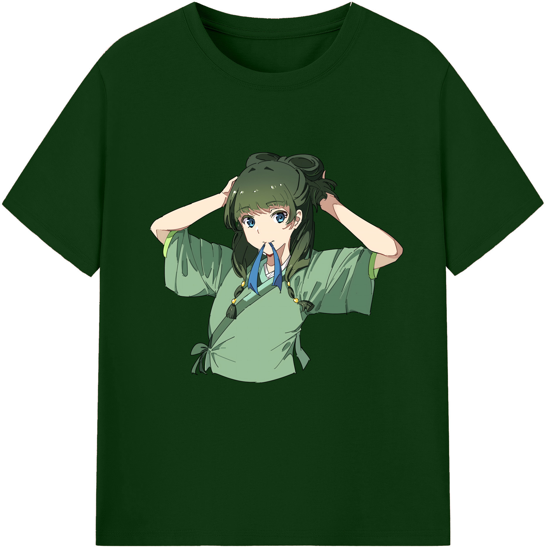 （画像用） 薬屋のひとりごと The Apothecary Diaries 綿100％半袖Tシャツ（フロントプリント）